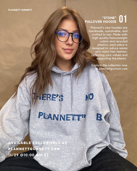 01 "STONE" PULLOVER HOODIE