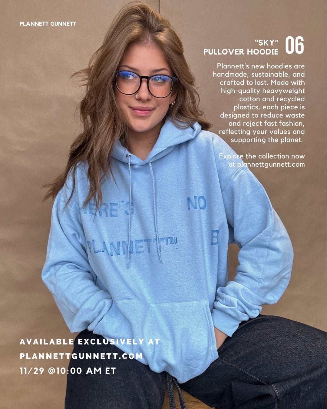 06 "SKY" PULLOVER HOODIE