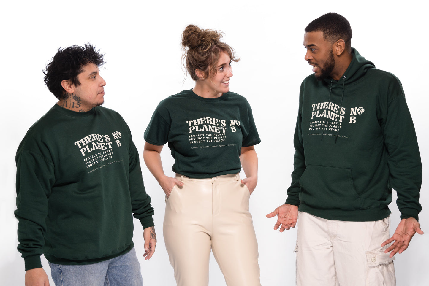 Recycled "There's No Planet B" Tshirt