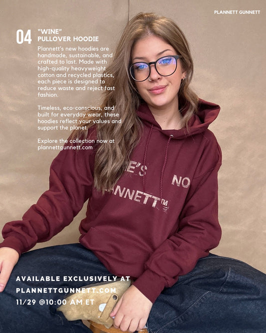04 "WINE" PULLOVER HOODIE