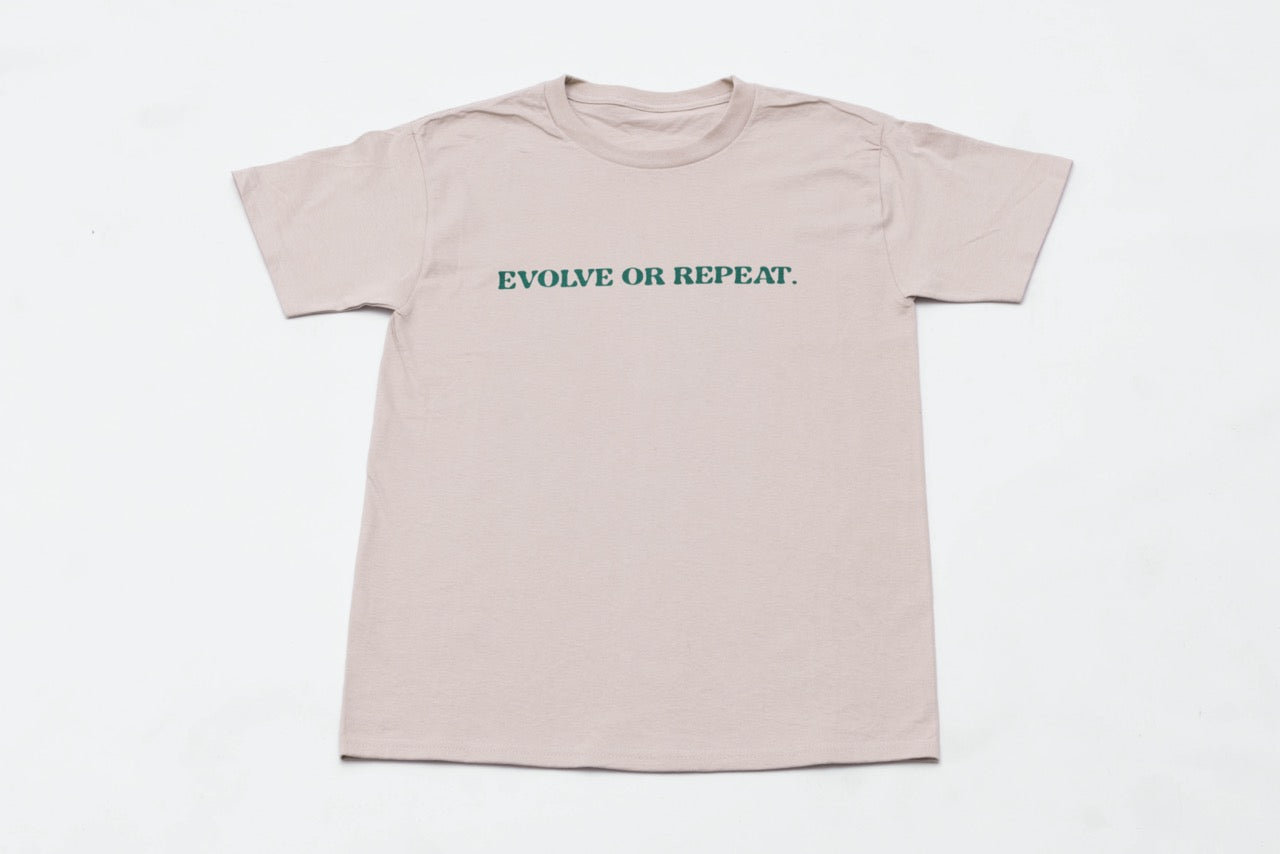 Recycled "Evolve or Repeat" Tshirt