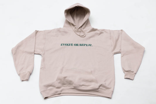 Recycled "Evolve or Repeat" Hoodie