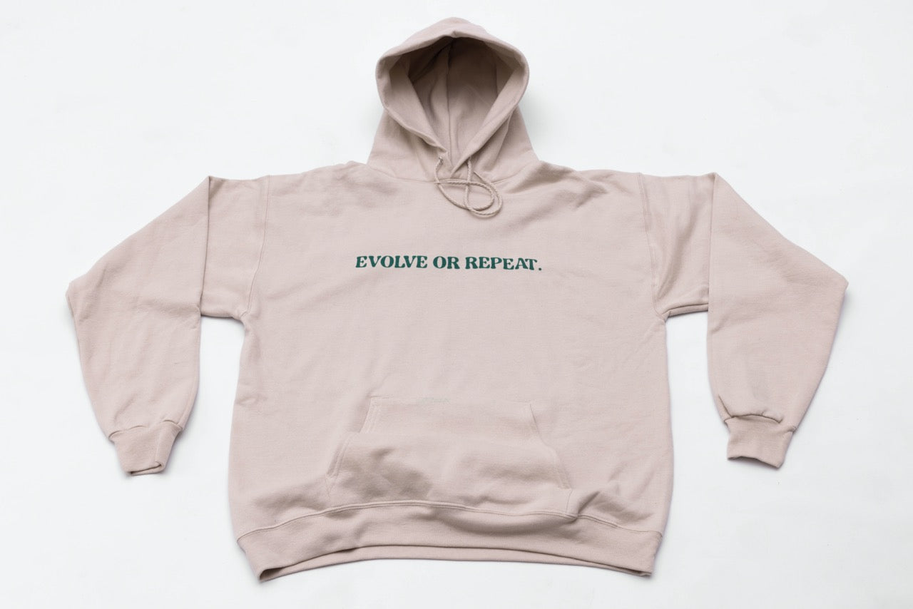 Recycled "Evolve or Repeat" Hoodie