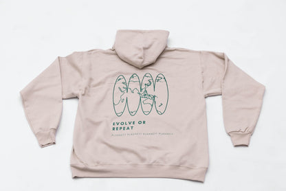 Recycled "Evolve or Repeat" Hoodie