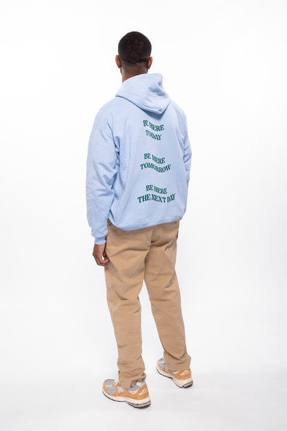 Recycled "Be Here Now" Hoodie